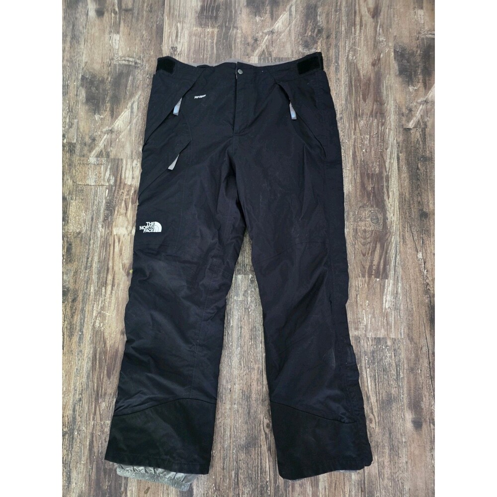Black North Face Hyvent Cargo Ski Sknowboard Snow Pants Men's S Small